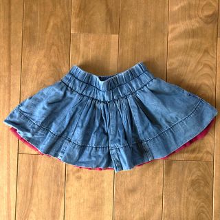 ギャップキッズ(GAP Kids)のgapkids 80cm デニムチュールスカート(スカート)