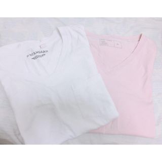 ジーユー(GU)のTシャツ ２枚セット(Tシャツ(半袖/袖なし))