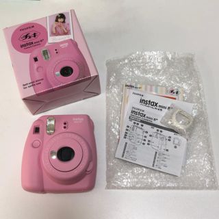 フジフイルム(富士フイルム)のチェキ ピンク(フィルムカメラ)