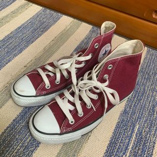 コンバース(CONVERSE)のconverse ワインレッド24cm(スニーカー)