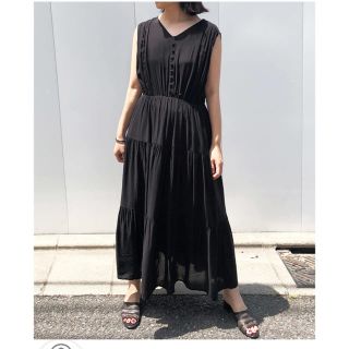 ザラ(ZARA)の今季ノースリーブティアードワンピース(ロングワンピース/マキシワンピース)