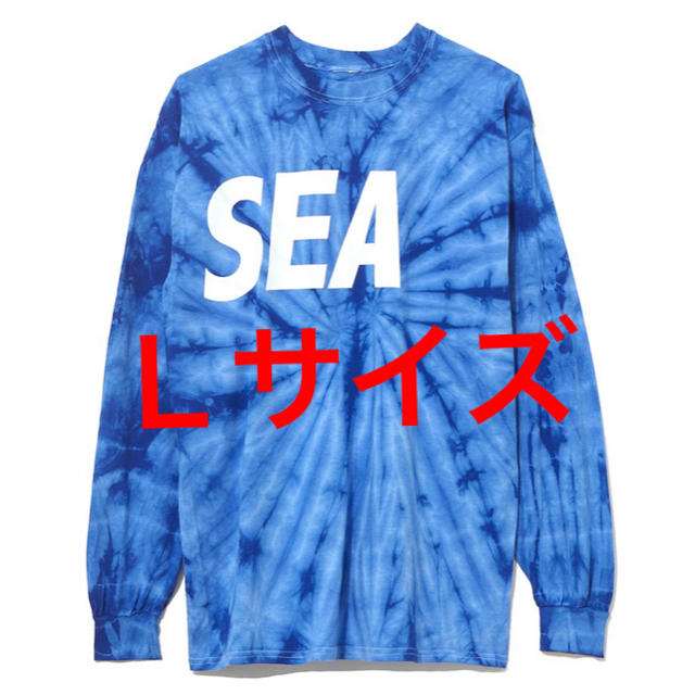 wind and sea tiedye カットソー Lサイズ