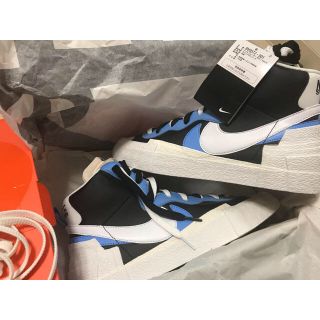 ナイキ(NIKE)のnike sacai blazer 27.5cm(スニーカー)