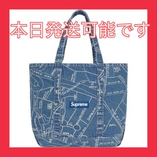 シュプリーム(Supreme)のSupreme Gonz Map Denim Tote(ボストンバッグ)