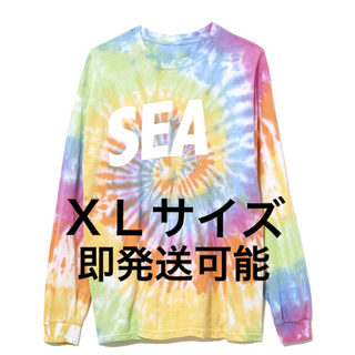 ロンハーマン(Ron Herman)のwind and sea tiedye カットソー XLサイズ(Tシャツ/カットソー(七分/長袖))