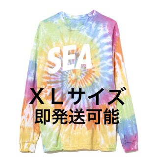 ロンハーマン(Ron Herman)のwind and sea tiedye カットソー XLサイズ(Tシャツ/カットソー(七分/長袖))