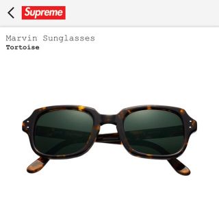 シュプリーム(Supreme)のSupreme Marvin Sunglasses Tortoise(サングラス/メガネ)