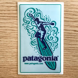 パタゴニア(patagonia)のpatagonia パタゴニア 廃盤 ステッカー 正規品サーフィン1枚 送料無料(ノベルティグッズ)