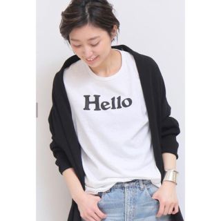 ドゥーズィエムクラス(DEUXIEME CLASSE)の★MADISONBLUE HELLO Tシャツ★ Deuxieme Classe(Tシャツ(半袖/袖なし))