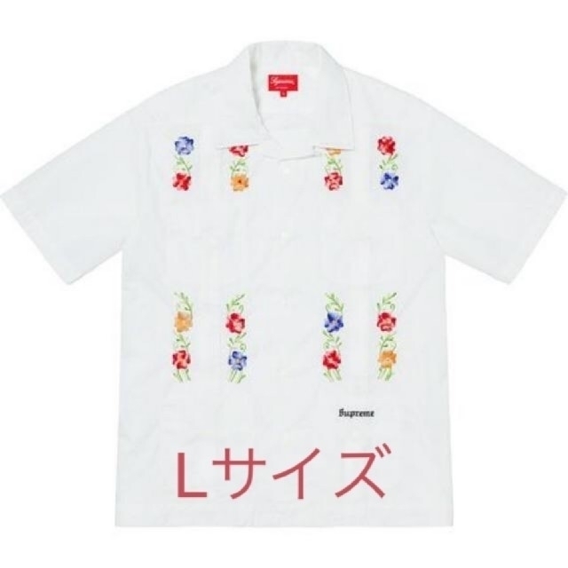 Supreme - supreme Flowers Guayabera S/S Shirt 定価の通販 by たいま ...