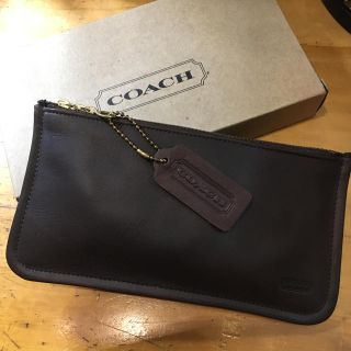 コーチ(COACH)の送料込み 本革 オールドコーチ 小物入れ(セカンドバッグ/クラッチバッグ)