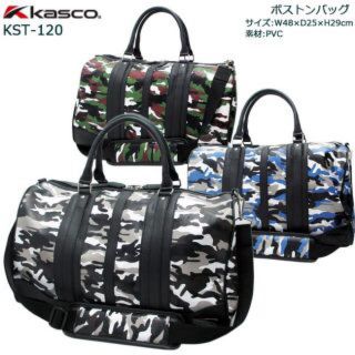 キャスコ(Kasco)の新品！キャスコ【kasco】のミリタリー(迷彩柄)ボストンバッグ、ブラック。(バッグ)