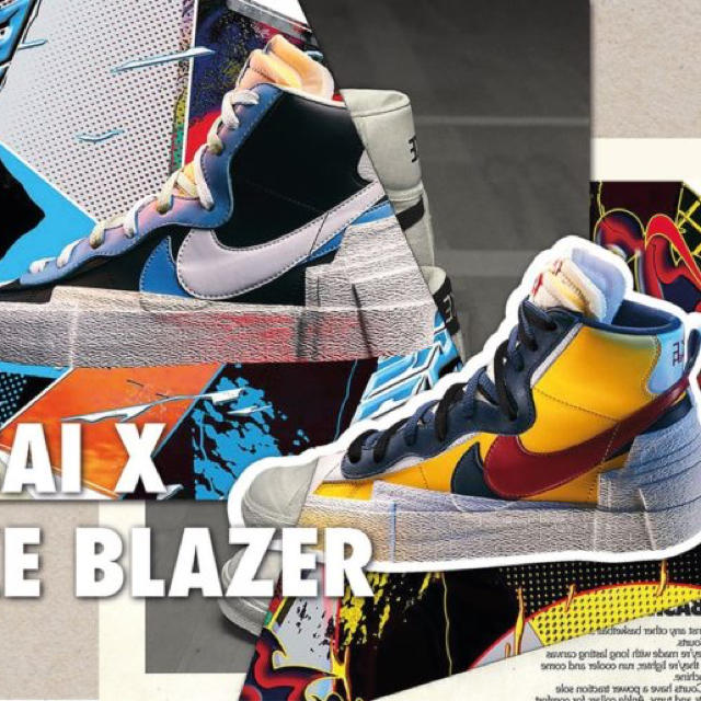 NIKE(ナイキ)のsacai nike blazer メンズの靴/シューズ(スニーカー)の商品写真