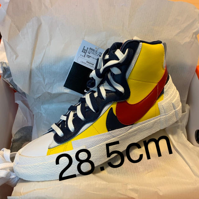 28.5cm nike sacai blazer mid 国内正規