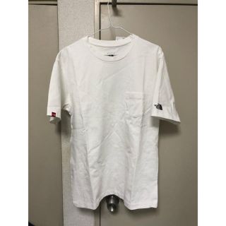 ザノースフェイス(THE NORTH FACE)のTHE NORTH FACE 直営店限定 ポケットTシャツ ロゴ Lサイズ(Tシャツ/カットソー(半袖/袖なし))