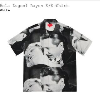 シュプリーム(Supreme)のBela Lugosi Rayon S/S Shirt White M(シャツ)