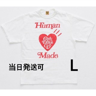 GDC - Girls Don't Cry × Human Made Tシャツ 白Lの通販 by M's shop 