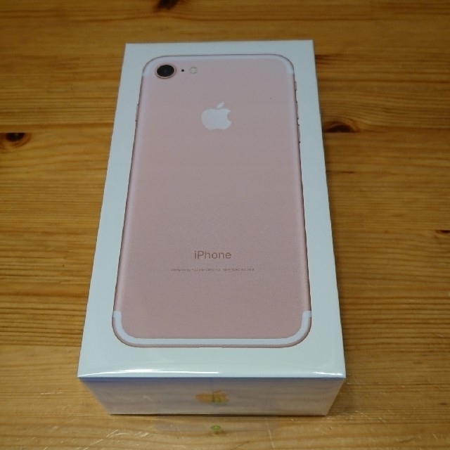 素晴らしい iPhone - 【SIMフリー 新品未開封】iPhone7 32GB ローズ