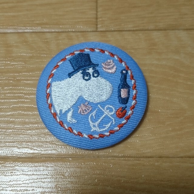 Little Me(リトルミー)のムーミン 刺繍 ブローチコレクション エンタメ/ホビーのおもちゃ/ぬいぐるみ(キャラクターグッズ)の商品写真