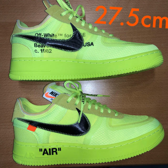 最大80%オフ! NIKE - cm 27.5 off-white ten the 1 force air