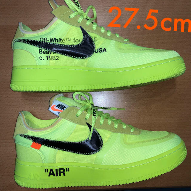 NIKE - air force 1 the ten off-white 27.5 cmの通販 by Umi☆'s shop｜ナイキならラクマ