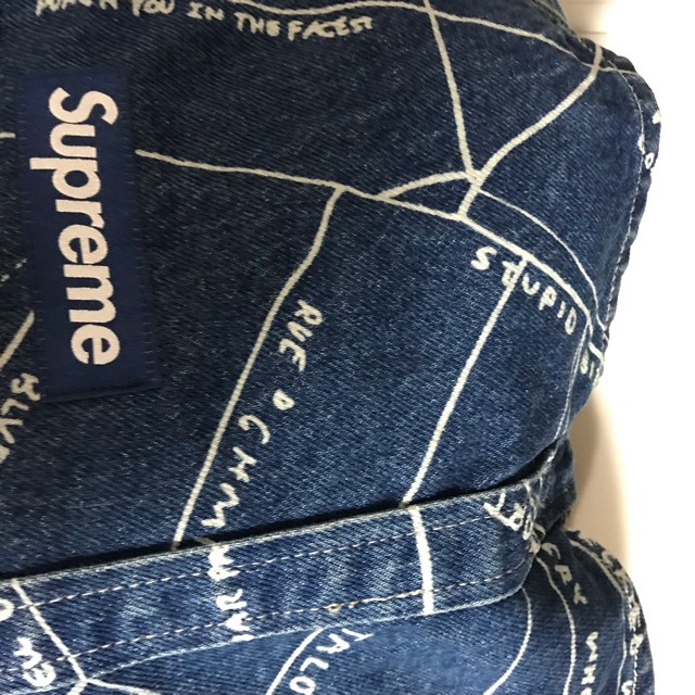 Supreme(シュプリーム)の Gonz Map Denim Tote メンズのバッグ(トートバッグ)の商品写真