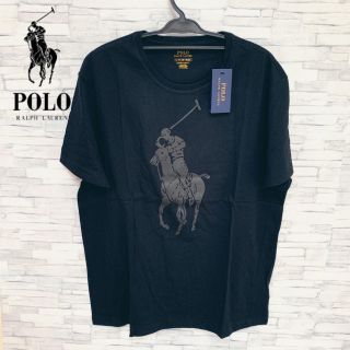 ポロラルフローレン(POLO RALPH LAUREN)の【新品・希少】Polo Ralph Lauren Tシャツ ブラック XLサイズ(Tシャツ/カットソー(半袖/袖なし))