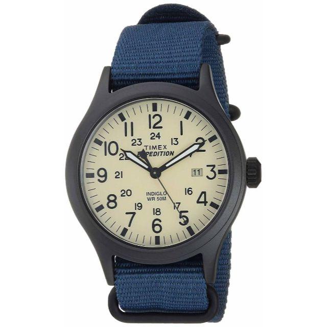 TIMEX(タイメックス)のTimex メンズ  腕時計 Blue/Black/Cream メンズの時計(腕時計(アナログ))の商品写真