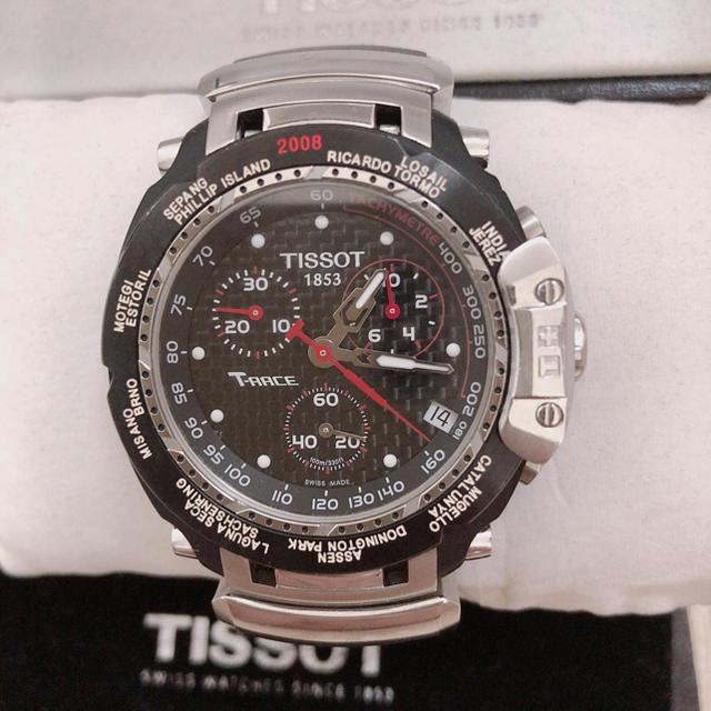 TISSOT(ティソ)の値下げ TISSOT T-RACE 2008モデル メンズの時計(腕時計(アナログ))の商品写真