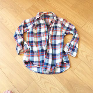 ベビーギャップ(babyGAP)のGAP  105センチ  チェックシャツ(ブラウス)