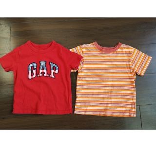 ギャップ(GAP)のボーダー Tシャツ GAP 保育園着 お下がり80 90 セット ポイント消化(Ｔシャツ)