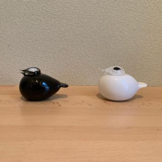 イッタラ(iittala)の【たここ様 専用】イッタラ バード パフボール 2羽セット(置物)