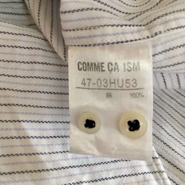 COMME CA ISM(コムサイズム)の【COMME CA ISM】ストライプシャツ メンズのトップス(シャツ)の商品写真