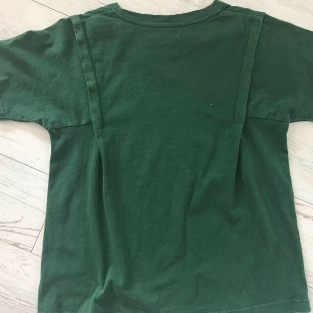 AZUL by moussy(アズールバイマウジー)のTシャツ ロゴ グリーン ヴィンテージ アズール ロゴT レディースのトップス(Tシャツ(半袖/袖なし))の商品写真