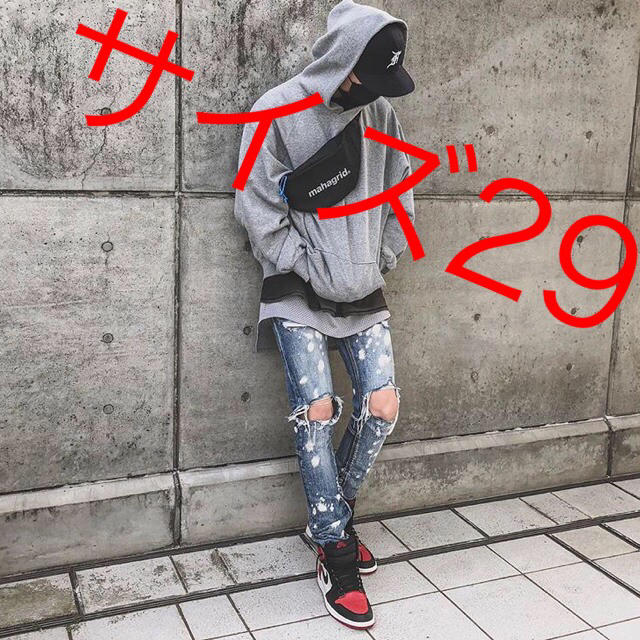 FEAR OF GOD(フィアオブゴッド)のmnml splash denim size29  メンズのパンツ(デニム/ジーンズ)の商品写真