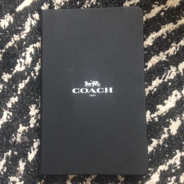 COACH(コーチ)のコーチ 自由帳 メモ帳 日記帳 インテリア/住まい/日用品の文房具(ノート/メモ帳/ふせん)の商品写真