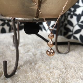 バーニーズニューヨーク(BARNEYS NEW YORK)のカシケイ ブラウンダイヤモンド ネックレス K18 0.5ct(ネックレス)