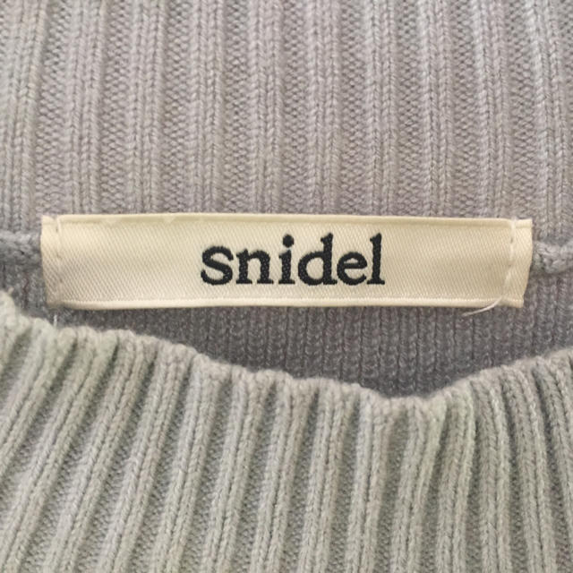 snidel トップス シースルー袖