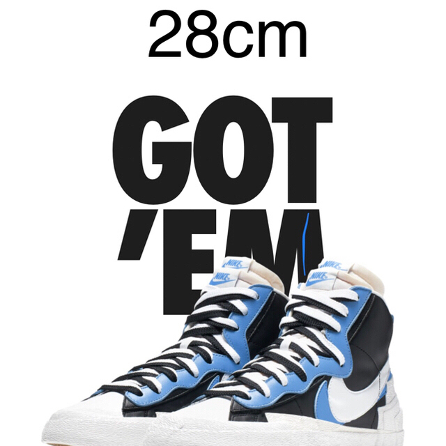 Nike sacai blazer mid