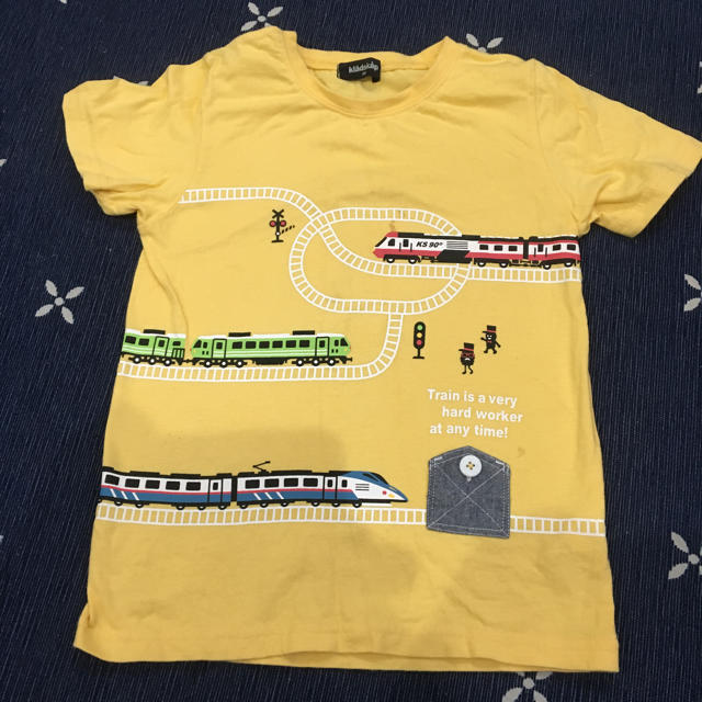 kladskap(クレードスコープ)のkladskap 電車 Tシャツ キッズ/ベビー/マタニティのキッズ服男の子用(90cm~)(Tシャツ/カットソー)の商品写真