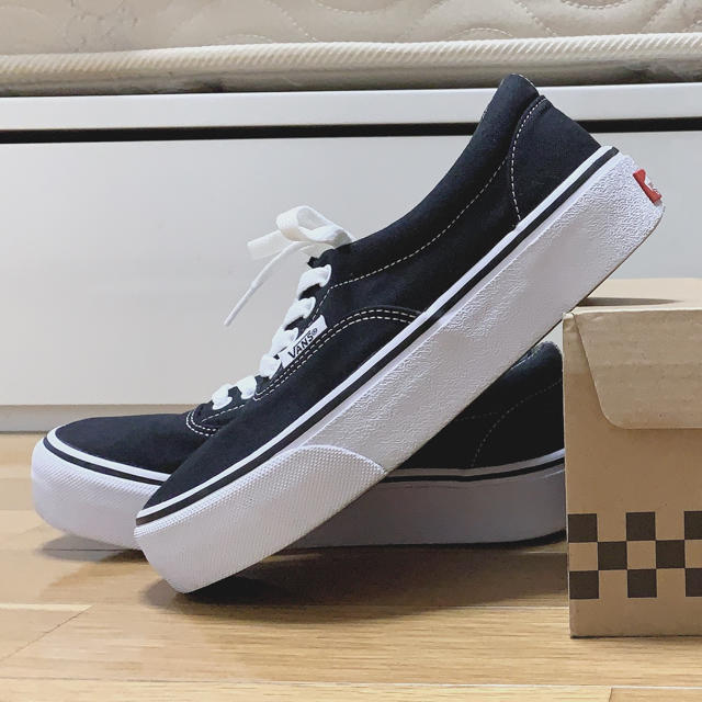 VANS - 美品 VANS 厚底スニーカーの通販 by naco's shop｜ヴァンズなら ...