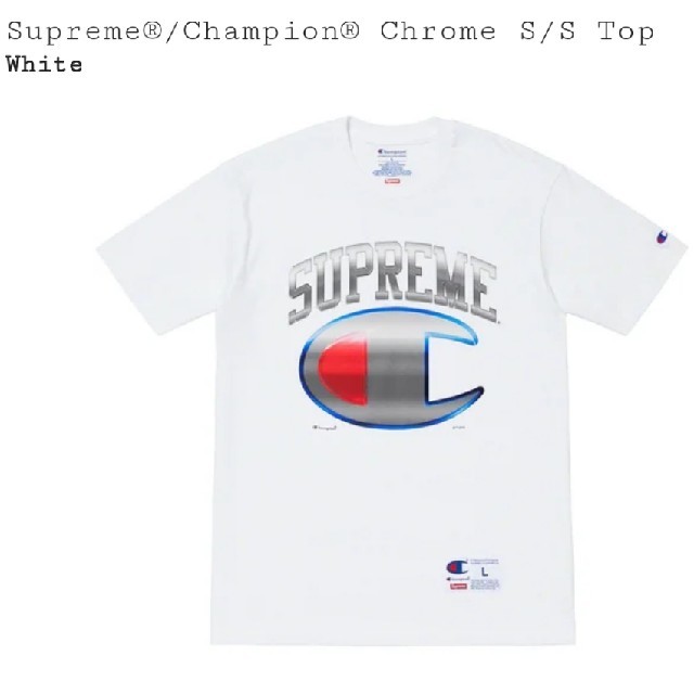 Supreme/Champion® Chrome S/S TopTシャツ/カットソー(半袖/袖なし)