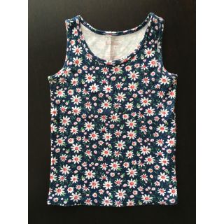 エルエルビーン(L.L.Bean)のL.L.Bean 花柄 タンクトップ 100cm(Tシャツ/カットソー)