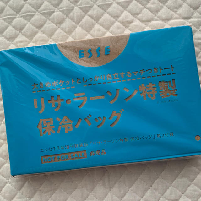 Lisa Larson(リサラーソン)のリサ・ラーソン保冷バッグ 新品 インテリア/住まい/日用品のキッチン/食器(弁当用品)の商品写真