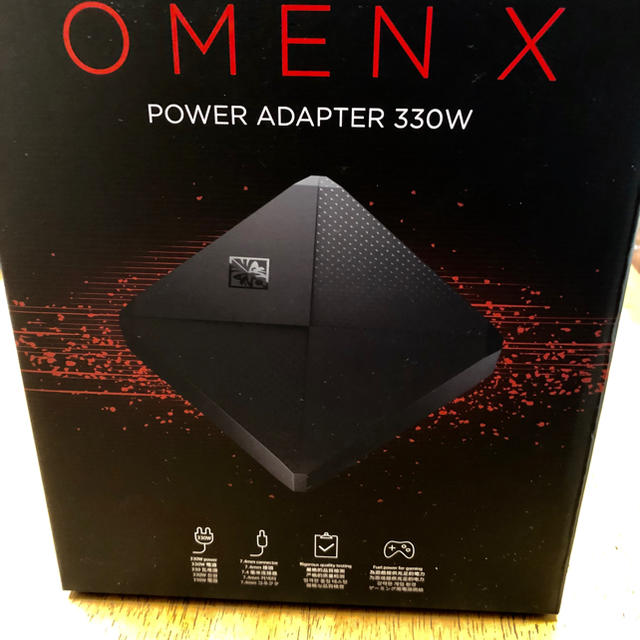 HP(ヒューレットパッカード)のOMEN X by HP Power アダプター 330W スマホ/家電/カメラのPC/タブレット(PC周辺機器)の商品写真