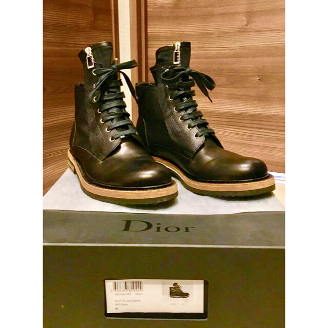 DIOR HOMME - DIOR HOMME 12AW カーフ ブーツ サイズ41の通販 by ゆうすけ's shop｜ディオールオムならラクマ