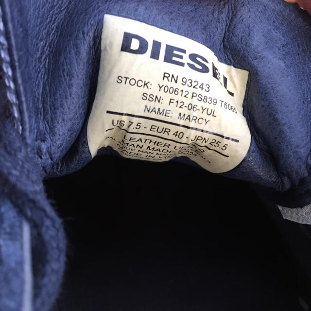 DIESEL(ディーゼル)のDIESEL  スニーカー メンズの靴/シューズ(スニーカー)の商品写真