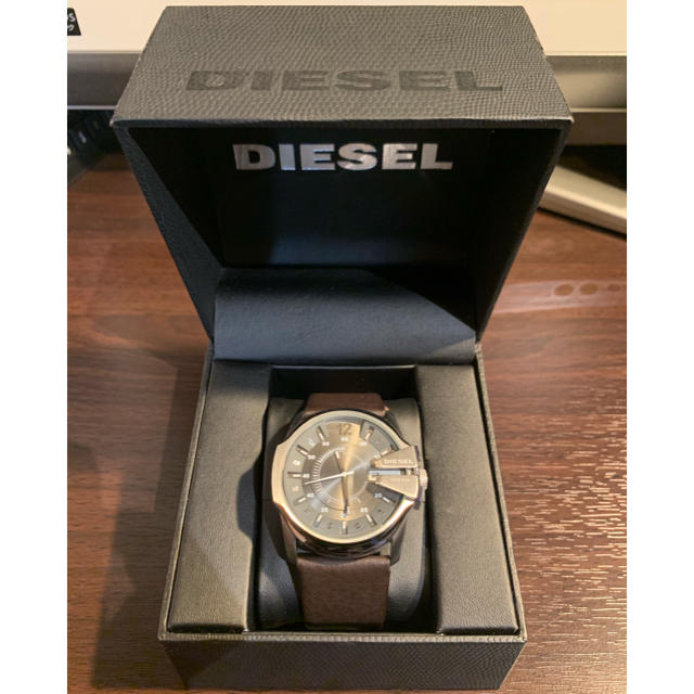 DIESEL(ディーゼル)のDIESEL 腕時計 革ベルト レディースのファッション小物(腕時計)の商品写真