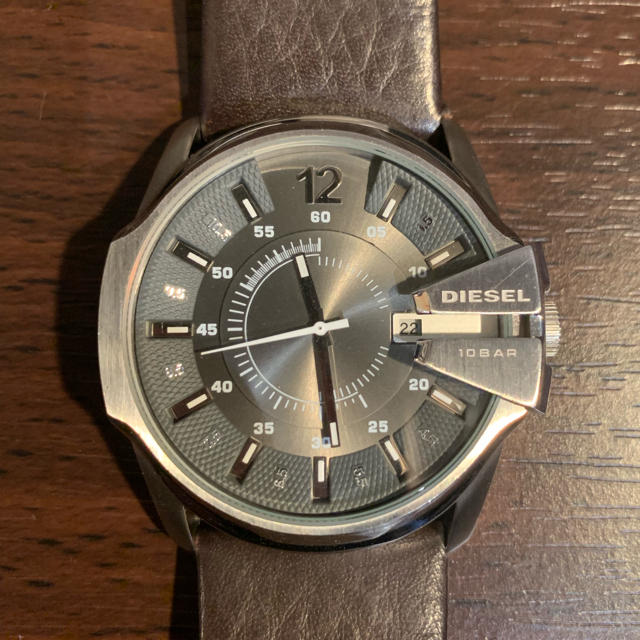 DIESEL(ディーゼル)のDIESEL 腕時計 革ベルト レディースのファッション小物(腕時計)の商品写真