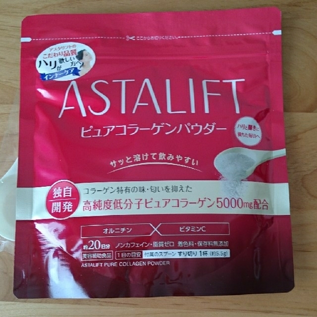 ASTALIFT(アスタリフト)のASTALIFT ピュアコラーゲンパウダー 食品/飲料/酒の健康食品(コラーゲン)の商品写真